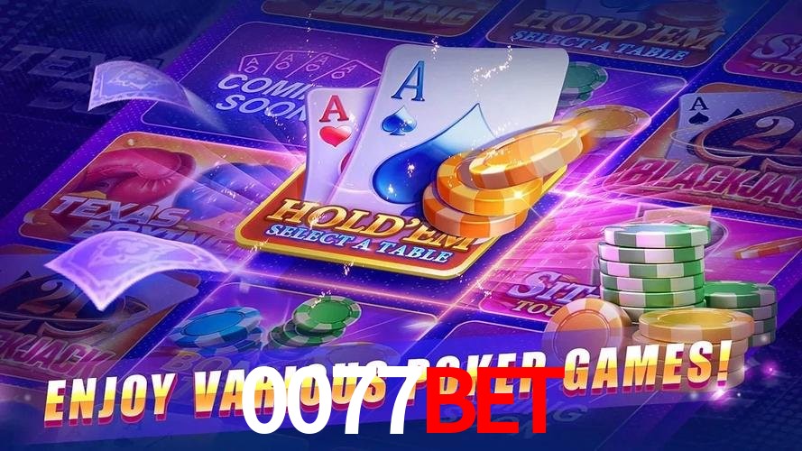 Interface do App 0077bet